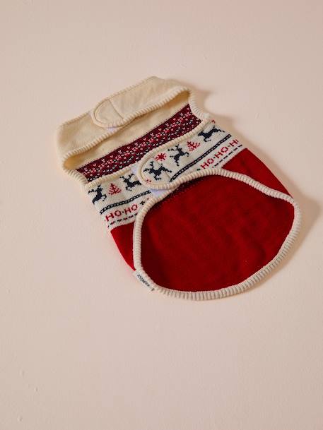 Pull de Noël pour chien rouge - vertbaudet enfant 
