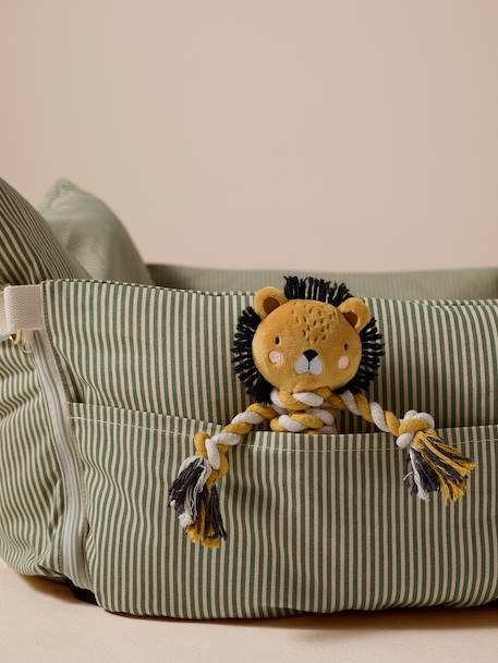 2-in-1 autotransportzak voor huisdieren FAMILY groen, gestreept - vertbaudet enfant 