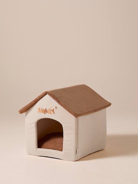 Niche et panier Ferme pour chien camel - vertbaudet enfant 