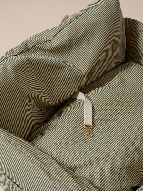 2-in-1 autotransportzak voor huisdieren FAMILY groen, gestreept - vertbaudet enfant 