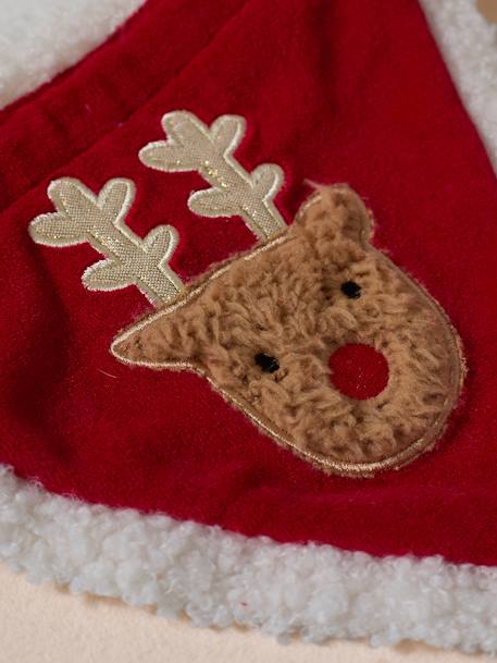 Collier bandana + bonnet de Noël pour chien rouge - vertbaudet enfant 
