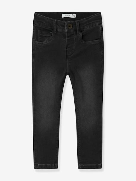 Vêtement fille nan bleu jean+denim black - vertbaudet enfant 