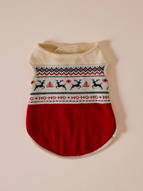Pull de Noël pour chien rouge - vertbaudet enfant 
