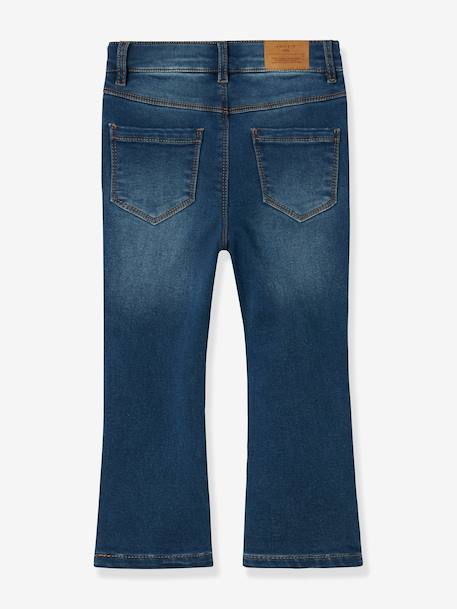 Meisjeskleding nan jeansblauw+zwart denim - vertbaudet enfant 