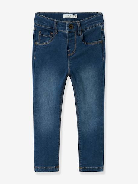 Vêtement fille nan bleu jean+denim black - vertbaudet enfant 