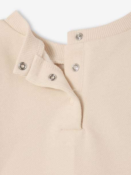 Ensemble bébé fille noël sweat short à sequins or - vertbaudet enfant 