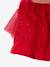 Ensemble bébé fille t-shirt jupon bandeau coffret cadeau noël rouge - vertbaudet enfant 