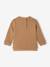 Sweat fantaisie bébé garçon beige chiné+caramel - vertbaudet enfant 