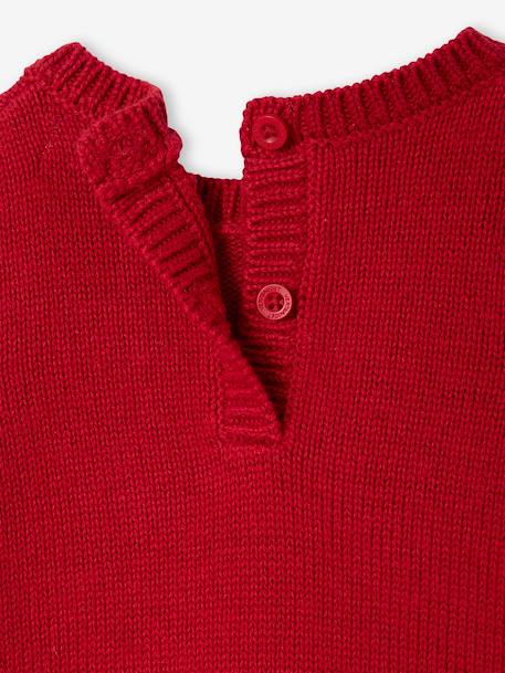 Pull bébé garçon noël motif renne rouge - vertbaudet enfant 
