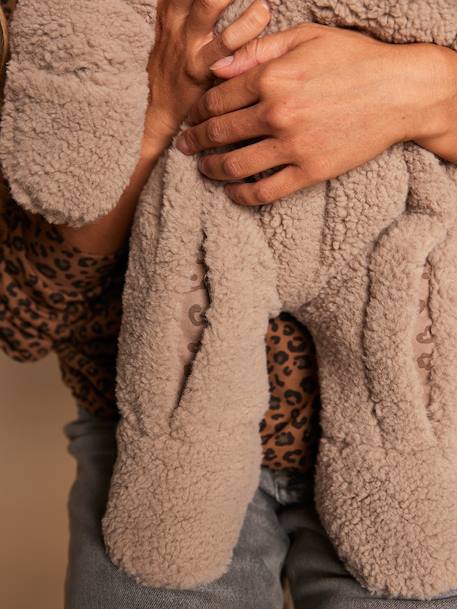 Combipilote mixte doublée léopard capsule famille taupe - vertbaudet enfant 