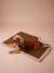 Tapis / plaid nomade pour chien marron imprimé+rayé vert - vertbaudet enfant 