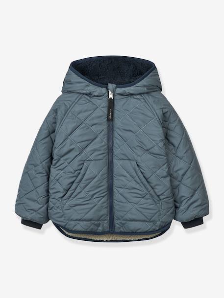 Omkeerbare jas met capuchon Jackson LIEWOOD blauw+rozen - vertbaudet enfant 