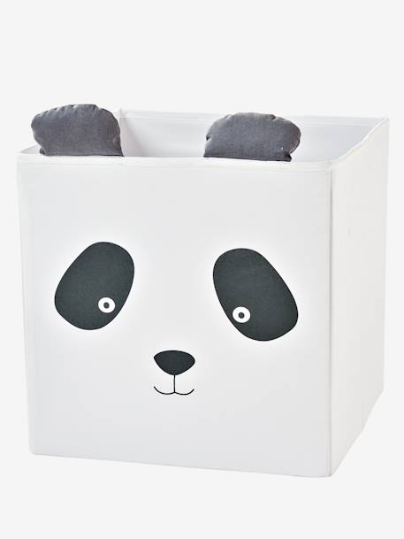 Lot de 2 bacs de rangement animaux Panda Koala Beige - vertbaudet enfant 