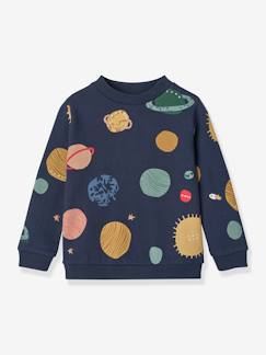 Garçon-Pull, gilet, sweat-Sweat imprimé Thora