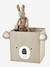 Lot de 2 bacs de rangement animaux Panda Koala Beige - vertbaudet enfant 