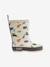 Bottes de pluie thermiques Mason gris+marine+rose - vertbaudet enfant 