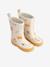 Bottes de pluie thermiques Mason gris+marine+rose - vertbaudet enfant 