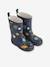 Bottes de pluie thermiques Mason gris+marine+rose - vertbaudet enfant 