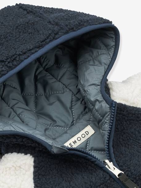 Omkeerbare jas met capuchon Jackson LIEWOOD blauw+rozen - vertbaudet enfant 