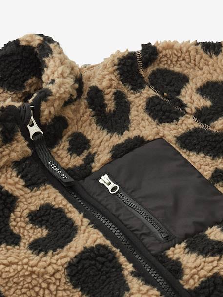 Veste polaire Nolan marine+marron+rose - vertbaudet enfant 