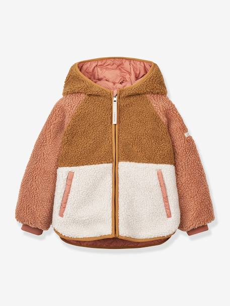 Omkeerbare jas met capuchon Jackson LIEWOOD blauw+rozen - vertbaudet enfant 