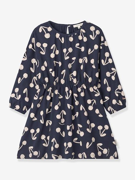 Fille-Robe motifs cerises Sadia