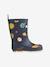 Bottes de pluie thermiques Mason gris+marine+rose - vertbaudet enfant 