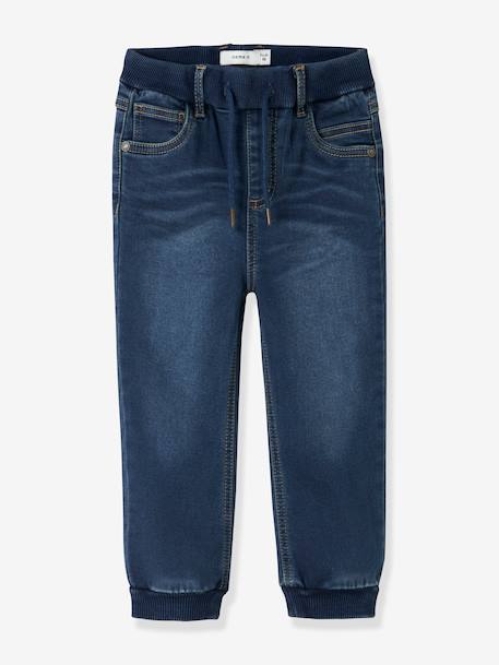 Jongenskleding blauwzwart denim+jeansblauw - vertbaudet enfant 
