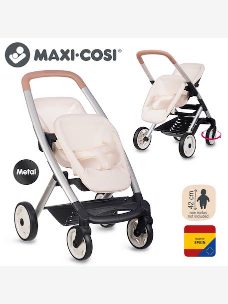 Maxi Cosi Dubbele kinderwagen - SMOBY beige - vertbaudet enfant 