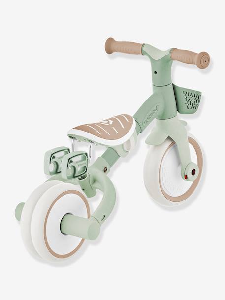 Loopwagen Learning Trike - Driewieler 2 in 1 - GLOBBER olijf+taupe - vertbaudet enfant 