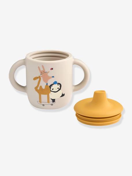 Tasse d'apprentissage Neil - bleu foncé+jaune+rose pâle - vertbaudet enfant 