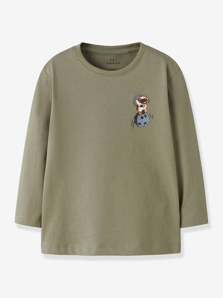 Vêtement garçon nan bleu foncé+chocolat+écru+vert sauge - vertbaudet enfant 