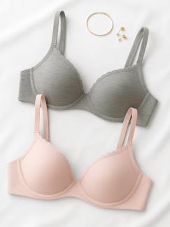 -Lot de 2 soutiens-gorge grossesse et allaitement