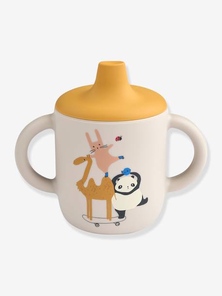 Tasse d'apprentissage Neil - bleu foncé+jaune+rose pâle - vertbaudet enfant 