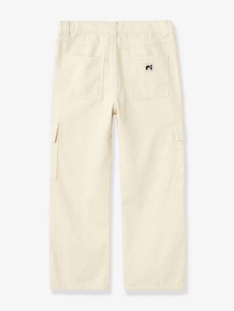 Vêtement coton fille sable - vertbaudet enfant 