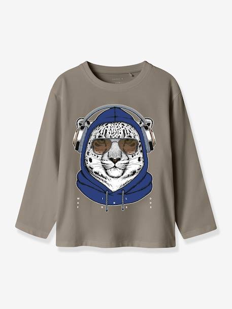 Jongenskleding ecru+taupe - vertbaudet enfant 