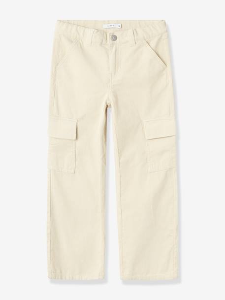 Vêtement coton fille sable - vertbaudet enfant 