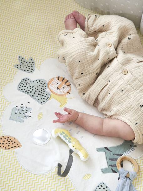 Lot de 2 housses fond de parc dinosaure+JUNGLE ET ETOILES - vertbaudet enfant 