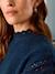 Pull de grossesse bi-matière marine - vertbaudet enfant 