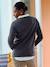 Sweat grossesse motif coeur à coeur anthracite - vertbaudet enfant 