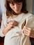 T-shirt zwangerschap en borstvoeding met liefdesmotief ecru - vertbaudet enfant 