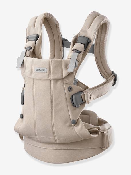 Porte-Bébé Harmony tissé chiné beige - vertbaudet enfant 