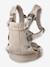 Porte-Bébé Harmony tissé chiné beige - vertbaudet enfant 