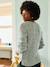 Pull grossesse et allaitement maille ajourée gris chiné - vertbaudet enfant 