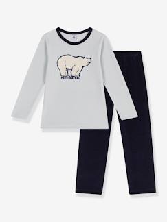 -Kinderpyjama in fluweel / velours PETIT BATEAU 