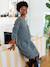 Rob-pull torsades avec laine grossesse gris chiné - vertbaudet enfant 