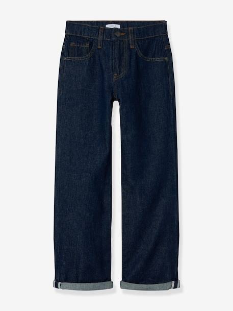 Pyjama katoen jongen blauwzwart denim - vertbaudet enfant 