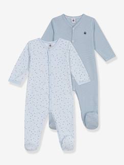 -Lot de 2 pyjamas bébé en coton imprimé