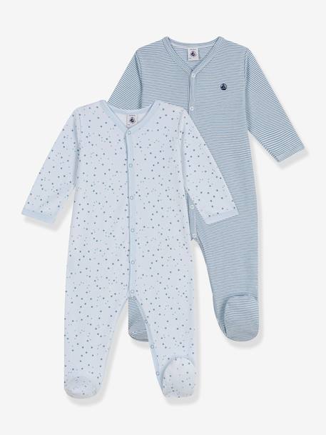 Bébé-Lot de 2 pyjamas bébé en coton imprimé