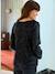 Blouse sequins de grossesse réversible devant/dos noir - vertbaudet enfant 